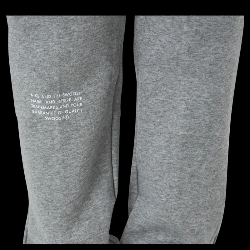 Best Nike Nsw Swoosh Pant Ft Grey Grå