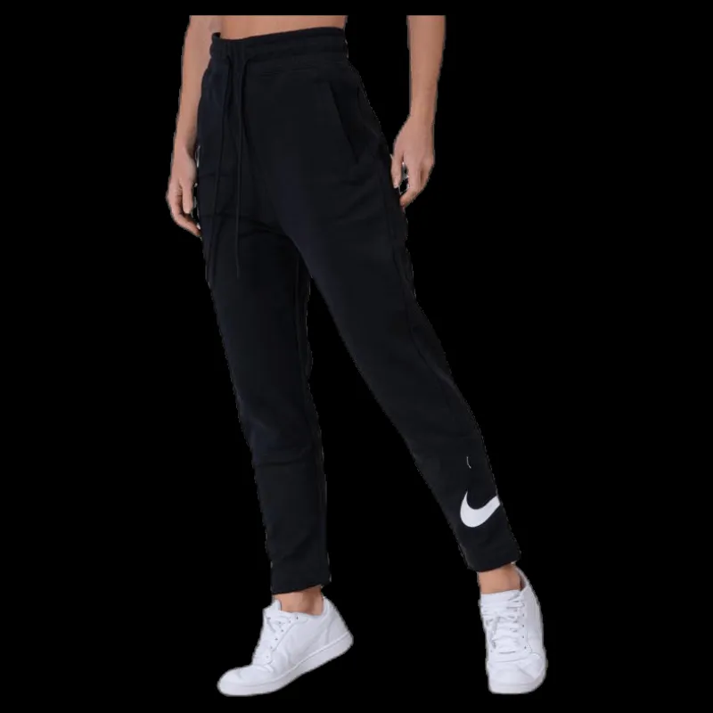 Nike Nsw Swoosh Pant Ft White/Black Svart