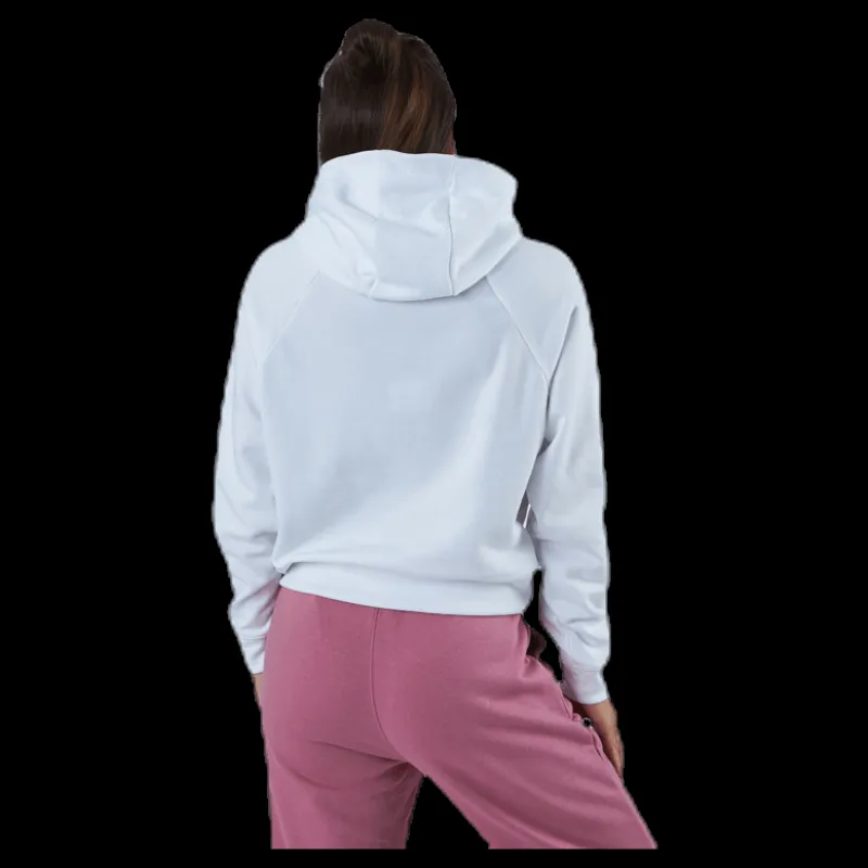 Outlet Nike Nsw Swsh Hoodie Flc Bb White/Black Vit