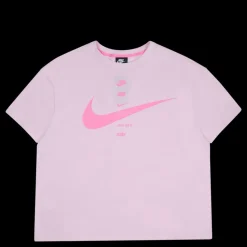 Clearance Nike Nsw Swsh Top Ss Plus Pink Rosa