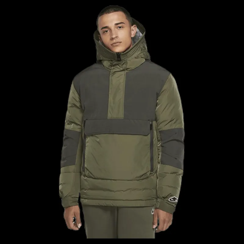 Sale Nike Nsw Synfill Mrbl Anorak Rpl Green Grön