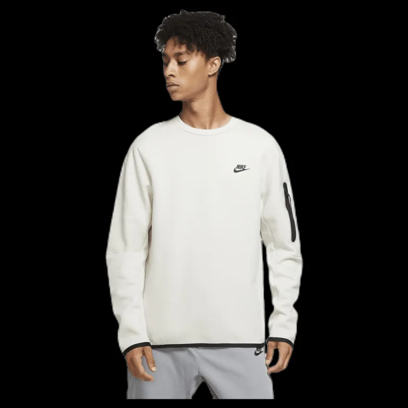 Nike Nsw Tch Flc Crw Beige Vit Hot