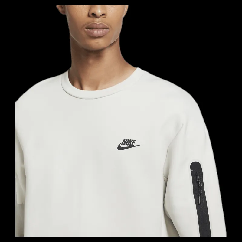 Nike Nsw Tch Flc Crw Beige Vit Hot