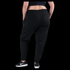 Nike Nsw Tch Flc Pant Plus White/Black Svart