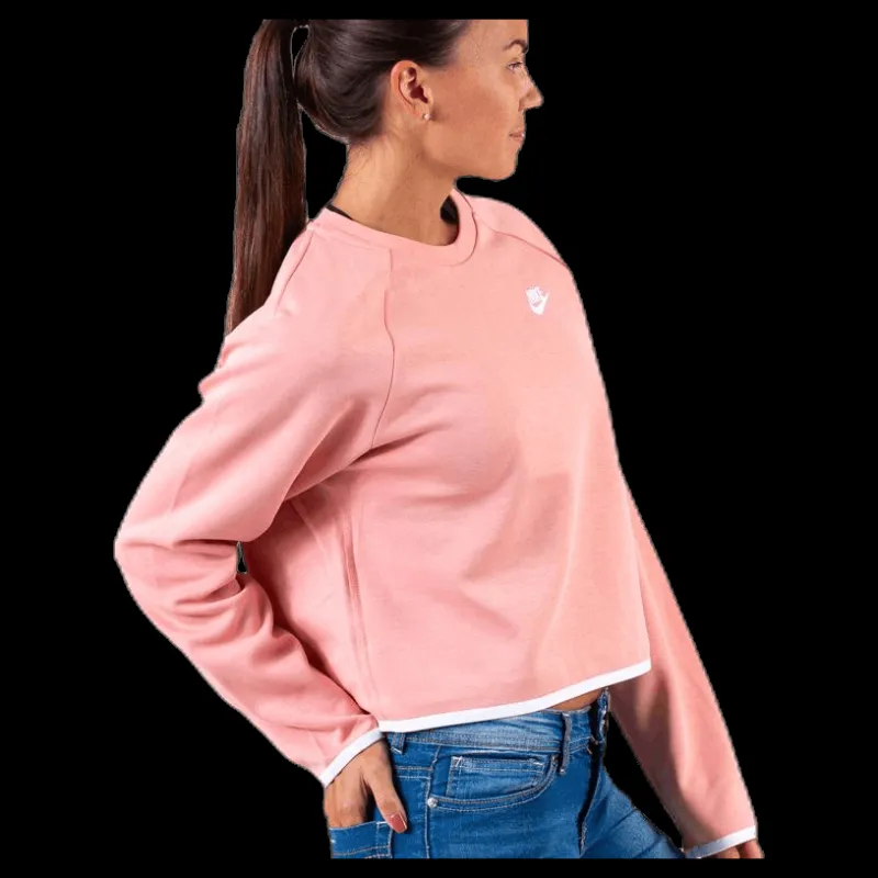 Nike Nsw Tech Fleece Crew Pink Rosa Clearance