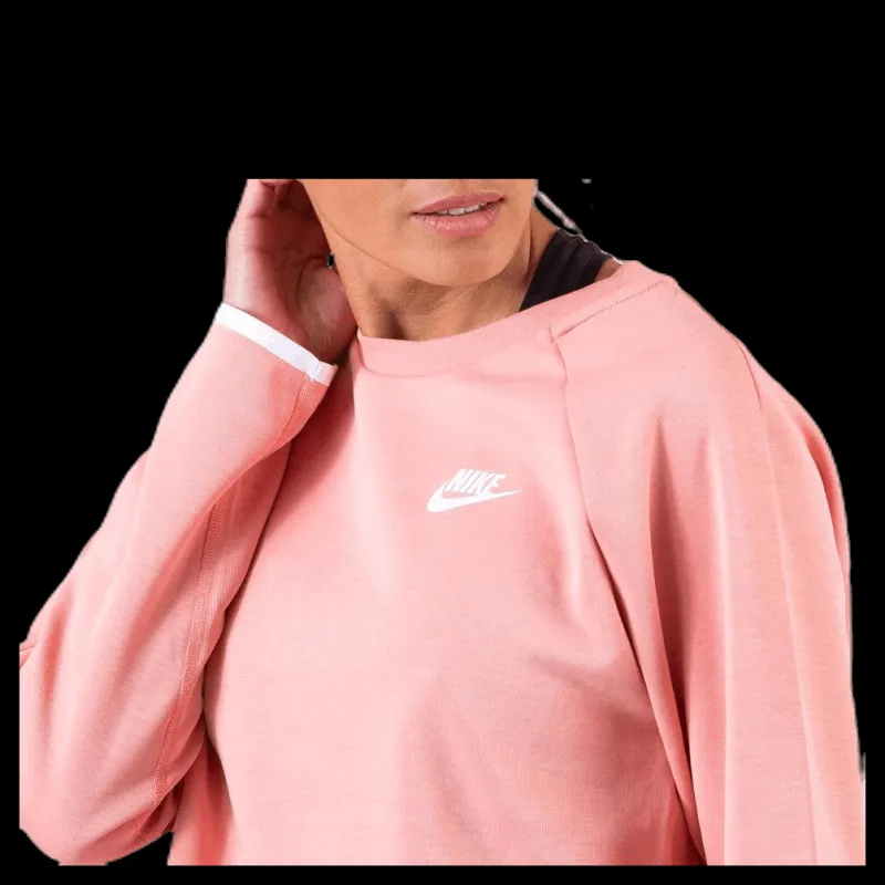 Nike Nsw Tech Fleece Crew Pink Rosa Clearance