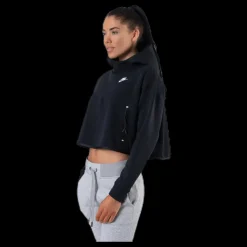 Nike Nsw Tech Fleece Po Hoodie White/Black Svart Clearance