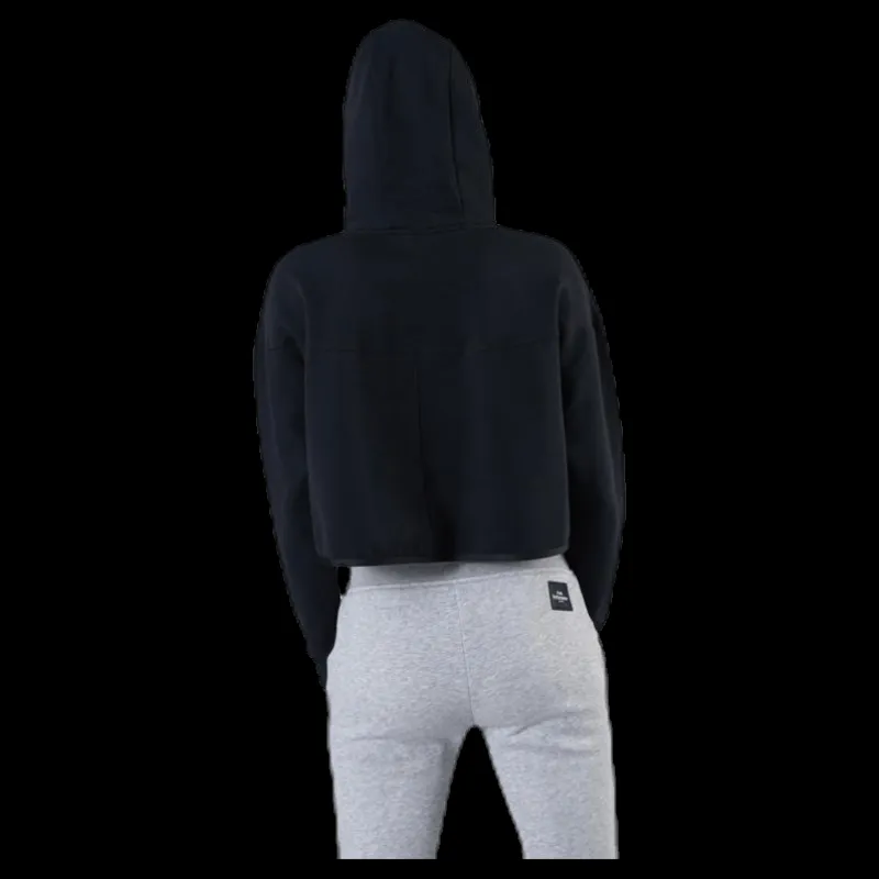 Nike Nsw Tech Fleece Po Hoodie White/Black Svart Clearance