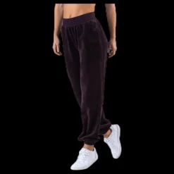 Hot Nike NSW Velour Pant Purple Svart