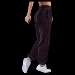 Hot Nike NSW Velour Pant Purple Svart