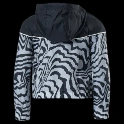 Outlet Nike NSW Windrunner AOP Jacket Black Svart