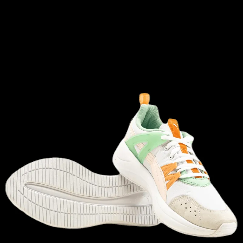 Puma Nuage Run Cage White/Green Flerfärgad Best