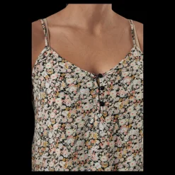 Pieces Nya Slip Top Black Svart Hot