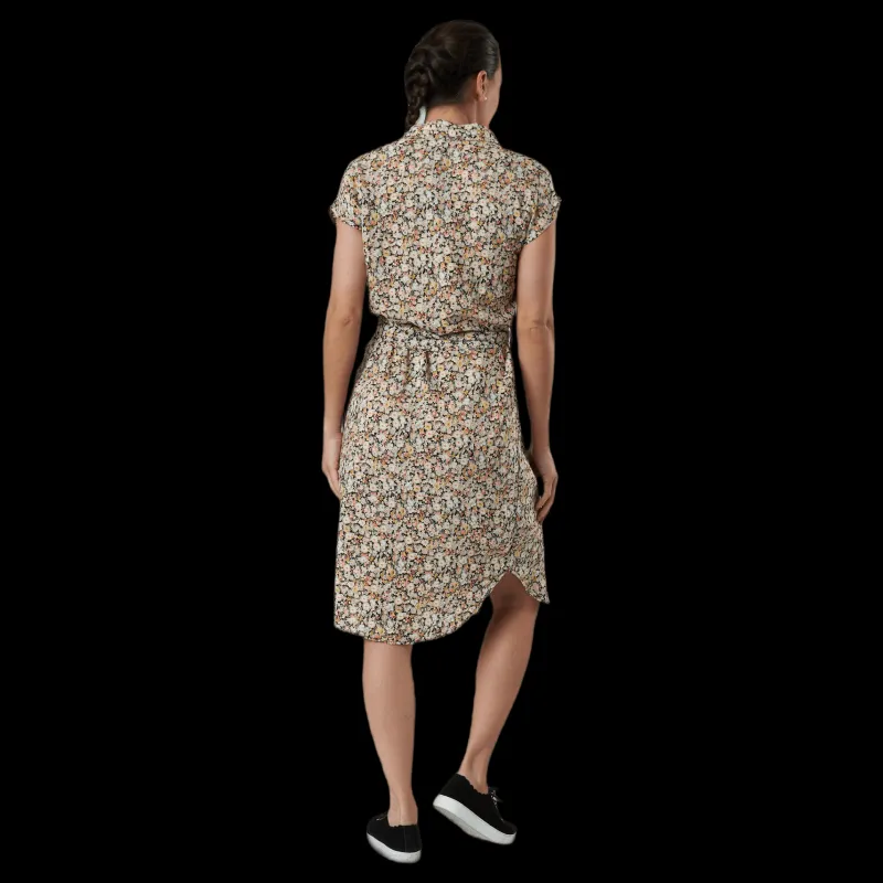 Pieces Nya Ss Shirt Dress Black Svart Best