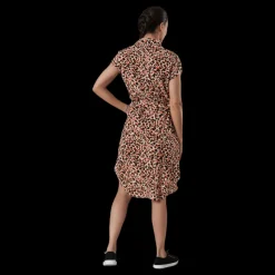 Online Pieces Nya Ss Shirt Dress Orange