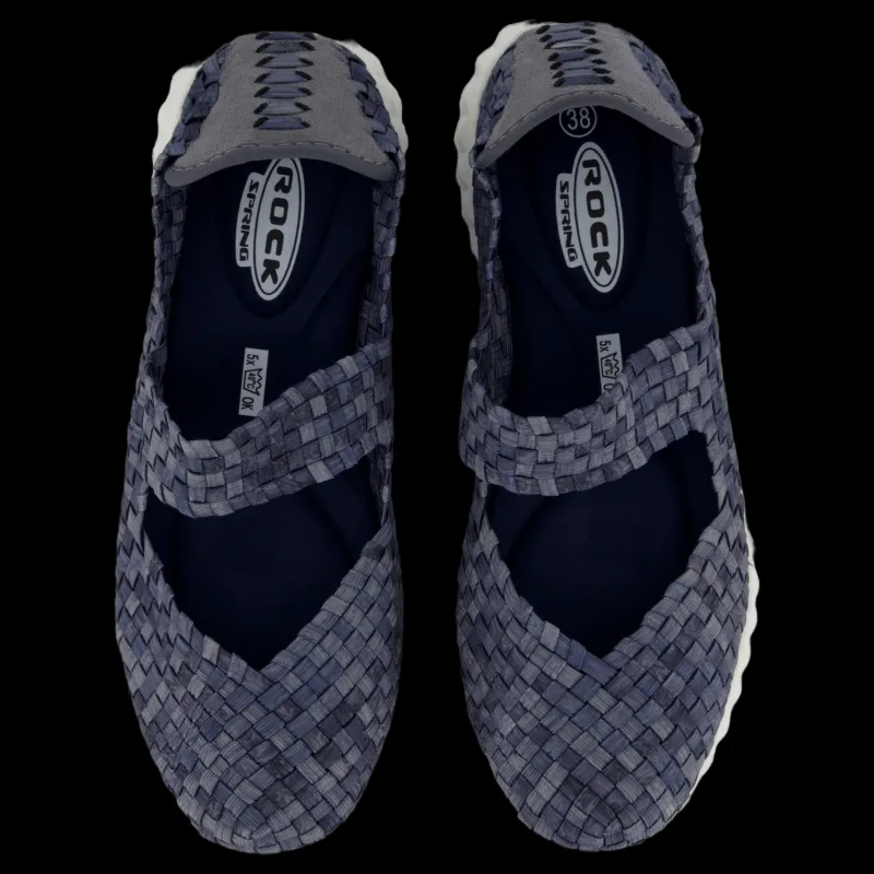 Rock Spring Nyc Navy Smoke Blå Outlet