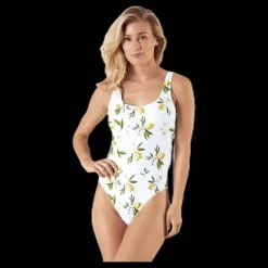 Discount Waikani Beachwear Nyree Swimsuit Yellow Gul
