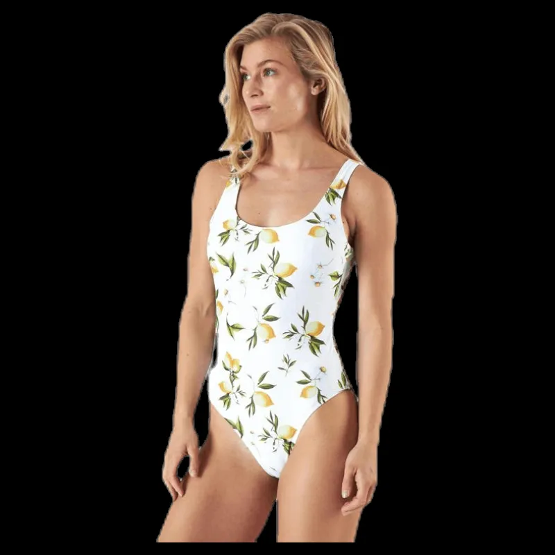 Discount Waikani Beachwear Nyree Swimsuit Yellow Gul