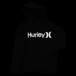Hurley OAO Surf Check Junior Pullover Black Svart Sale