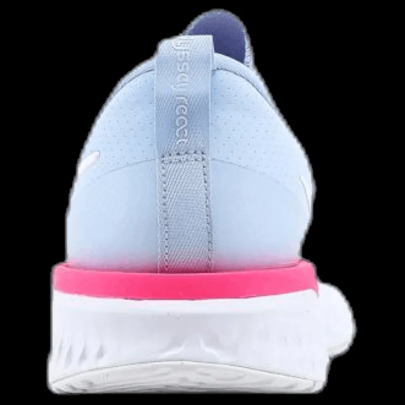 Discount Nike Odyssey React 2 Flyknit Blue/White Blå