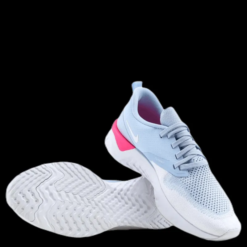 Discount Nike Odyssey React 2 Flyknit Blue/White Blå