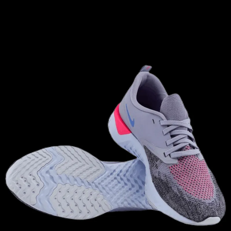 Nike Odyssey React 2 Flyknit Blue/Black/Grey Grå