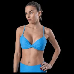 Waikani Beachwear Olina Push Up Blue Blå Hot