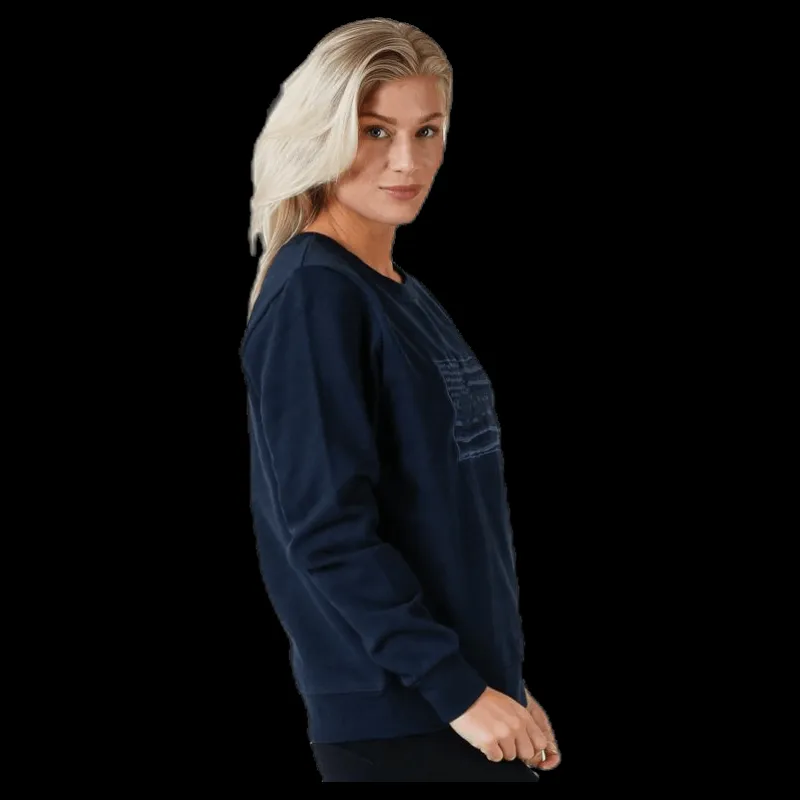 Online Svea Olivia Crew Blue Blå