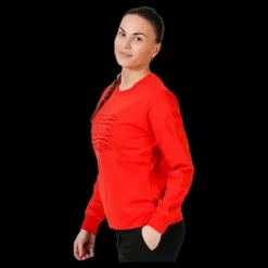 Svea Olivia Crew Red Röd New