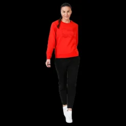 Svea Olivia Crew Red Röd New