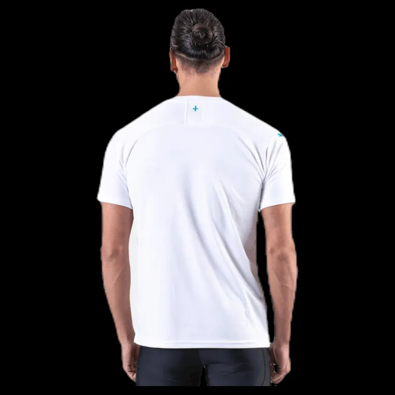 Puma Om Home Shirt Replica SS Blue/White Vit Discount