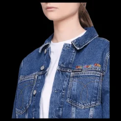 Calvin Klein Omega Embroidered Trucker Gray Hot