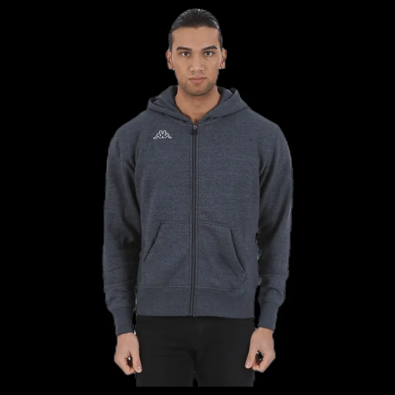 Kappa Omni FZ Sweathood Blue Blå Online