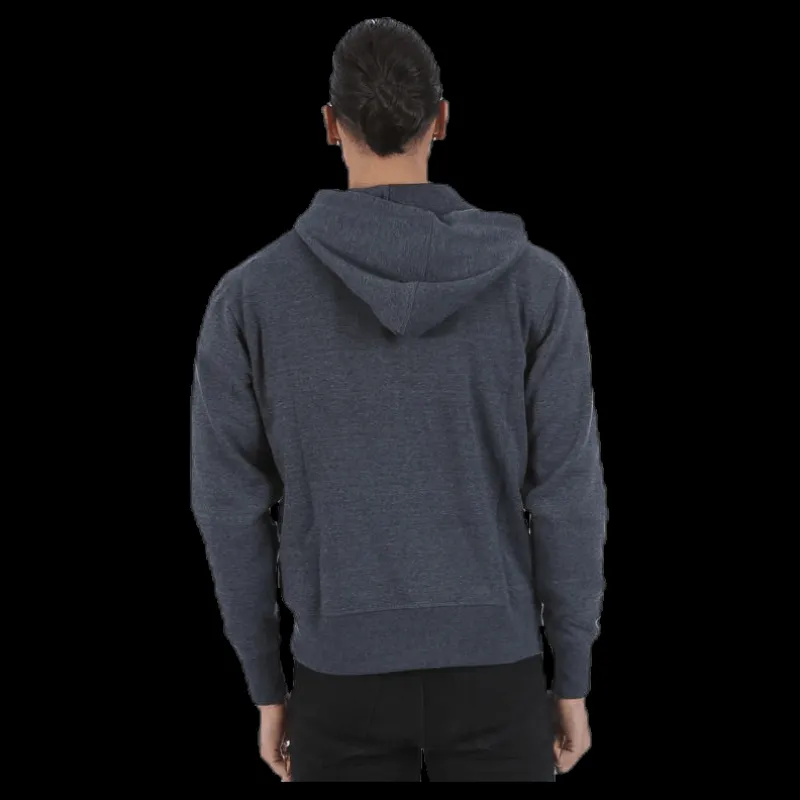 Kappa Omni FZ Sweathood Blue Blå Online