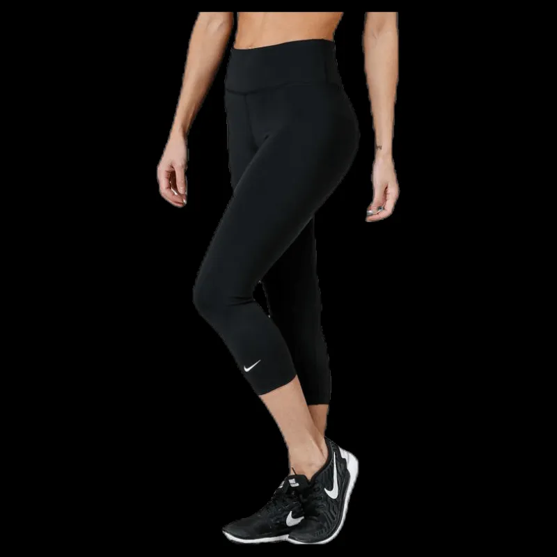 Outlet Nike One Capri White/Black Svart
