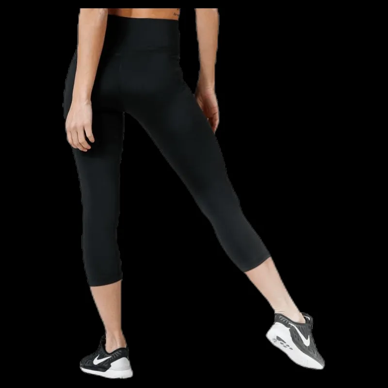 Outlet Nike One Capri White/Black Svart