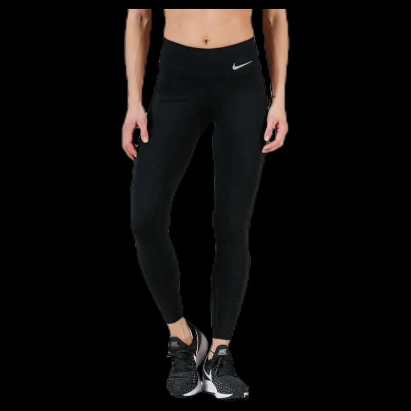 Clearance Nike One Lux 7/8 Tights Black/Grey Svart