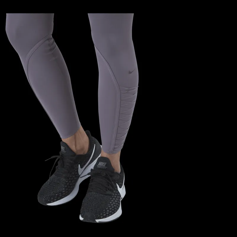 Nike One Luxe Lacing 7/8 Tights Purple Lila Discount