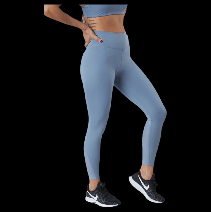 Nike One Mid-Rise 7/8 Tight Grey Grå New