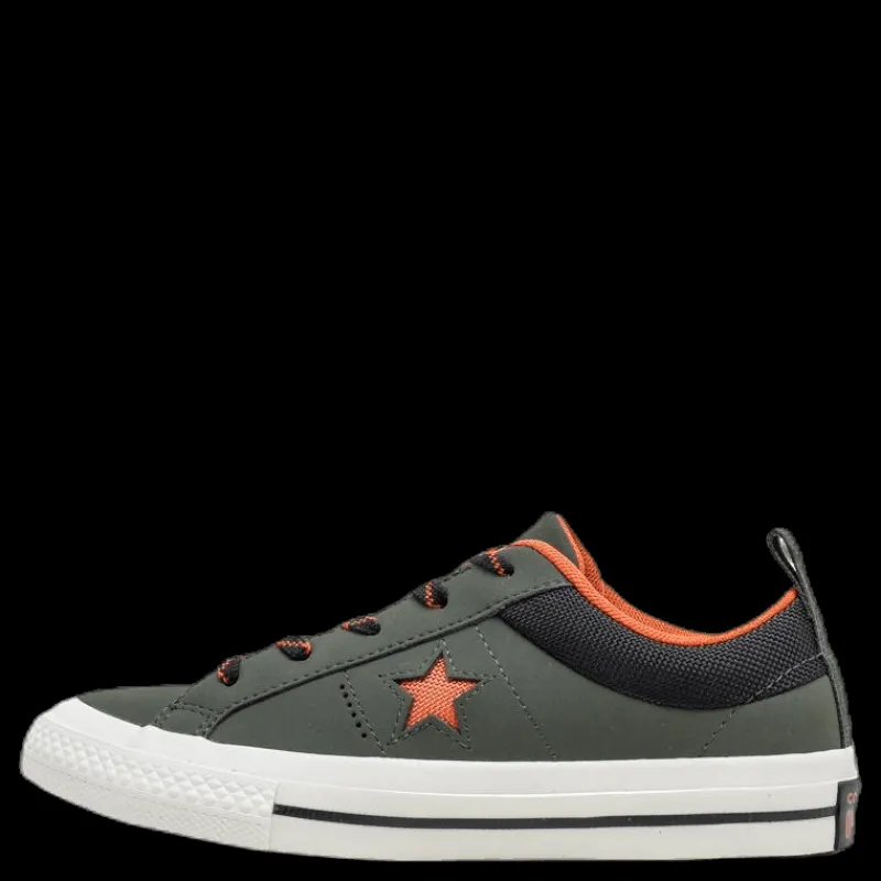 Converse One Star Jr Green/Red Grön och Röd