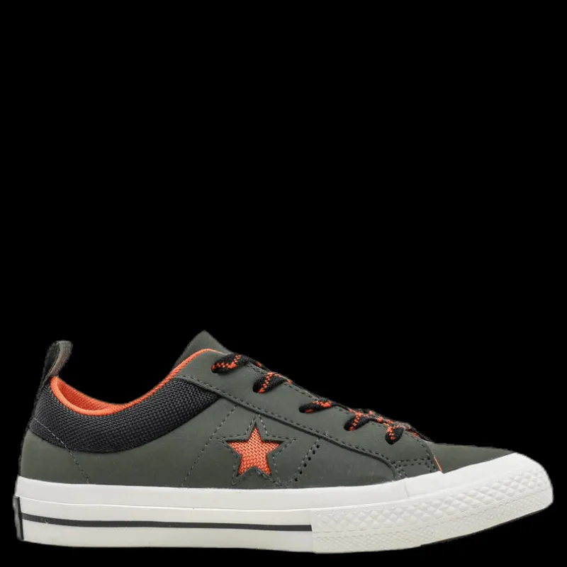 Converse One Star Jr Green/Red Grön och Röd