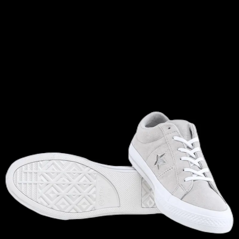 Converse One Star Ox Junior Grey Grå Discount