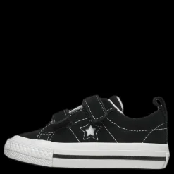 Converse One Star 2v Ox Black Svart
