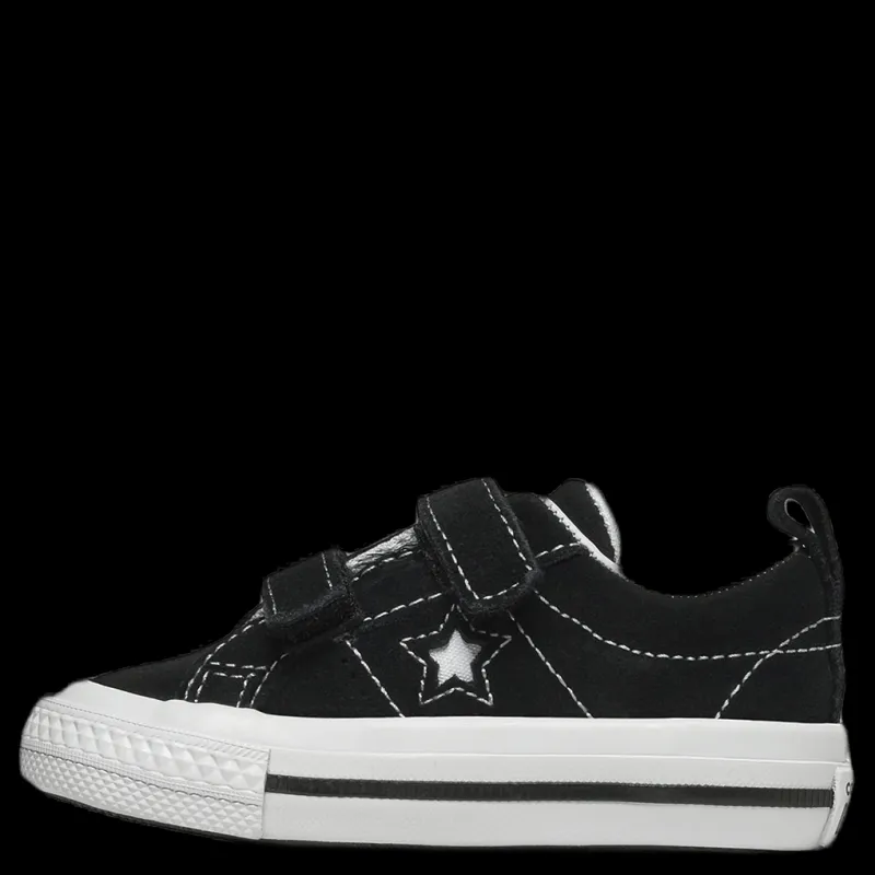Converse One Star 2v Ox Black Svart