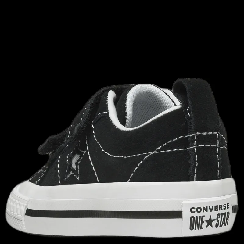 Converse One Star 2v Ox Black Svart