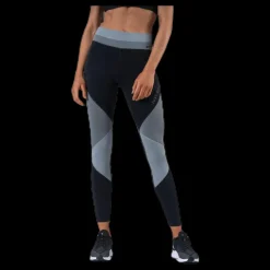 Nike One Tight 7/8 Colorblock Black/Grey Flerfärgad Sale