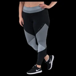 Online Nike One Tight 7/8 Colorblock Plus Grey Flerfärgad