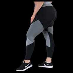 Online Nike One Tight 7/8 Colorblock Plus Grey Flerfärgad
