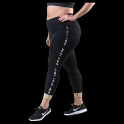 Discount Nike One Tight 7/8 Plus Black Svart