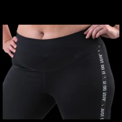 Discount Nike One Tight 7/8 Plus Black Svart
